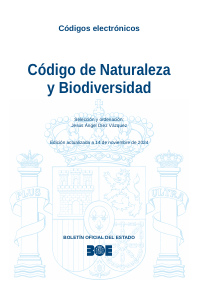 Código de Naturaleza y Biodiversidad