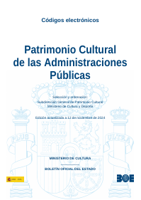 Patrimonio Cultural de las Administraciones Públicas