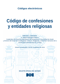 Código de confesiones y entidades religiosas 